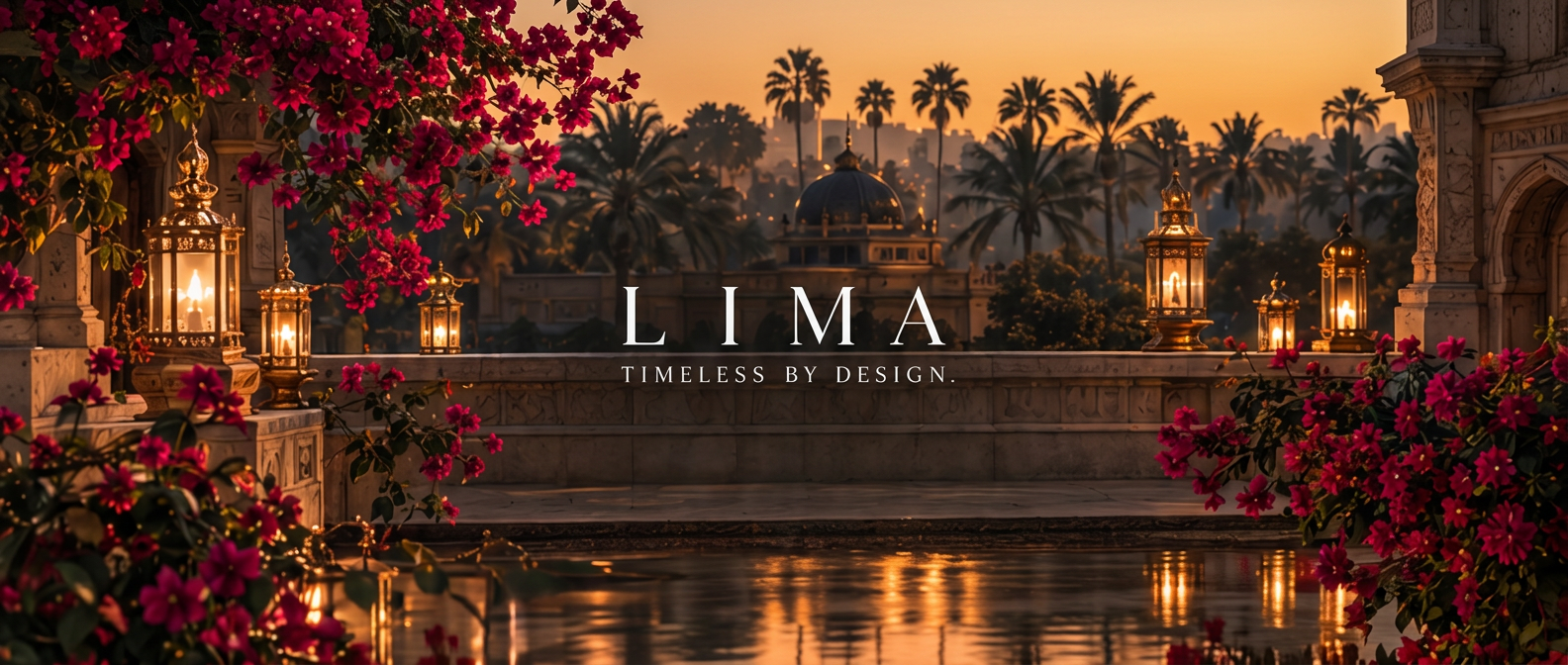 LIMA — Timeless by Design, palace garden at dusk