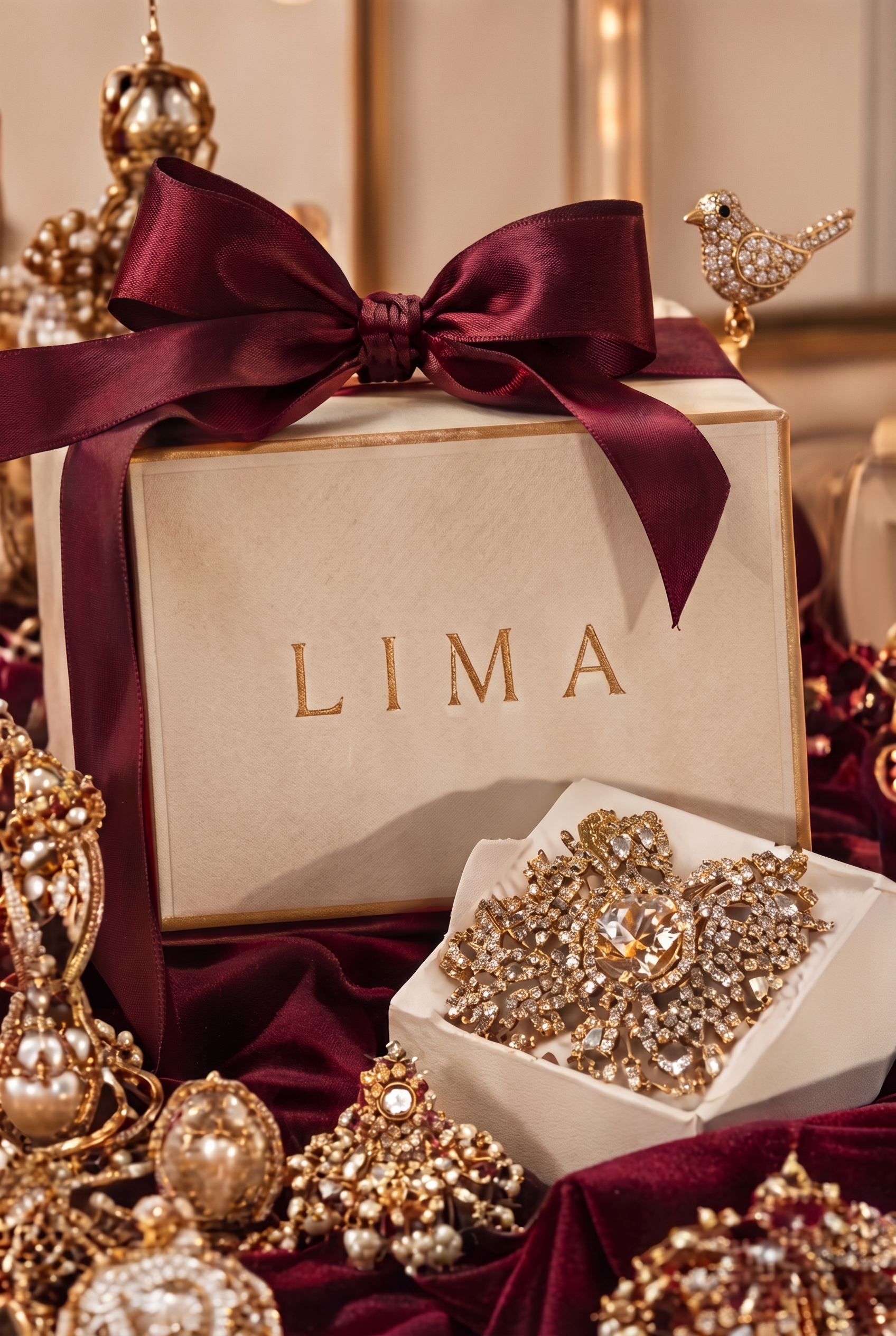 Elegant gift-ready ensemble